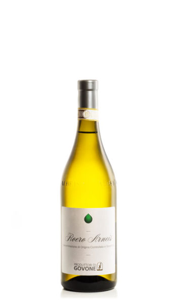 bottiglia di vino bianco roero arneis